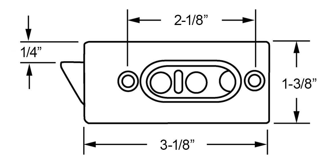 Loquet d'inclinaison Droit
