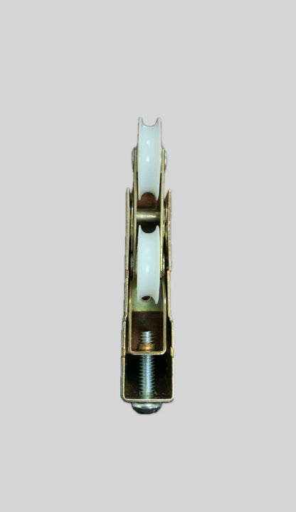 Roulette tandem pour porte-fenêtre