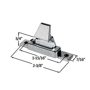 Barrure pour fenêtre coulissante