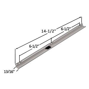 Rail bras double, glissoir assemblé Maxim