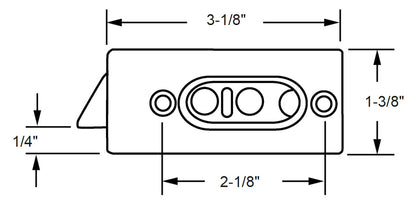 Loquet d’inclinaison Gauche